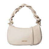 Borsa a Spalla in Pelle Vegana Beige