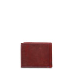 Portafoglio in Vera Pelle Bordeaux