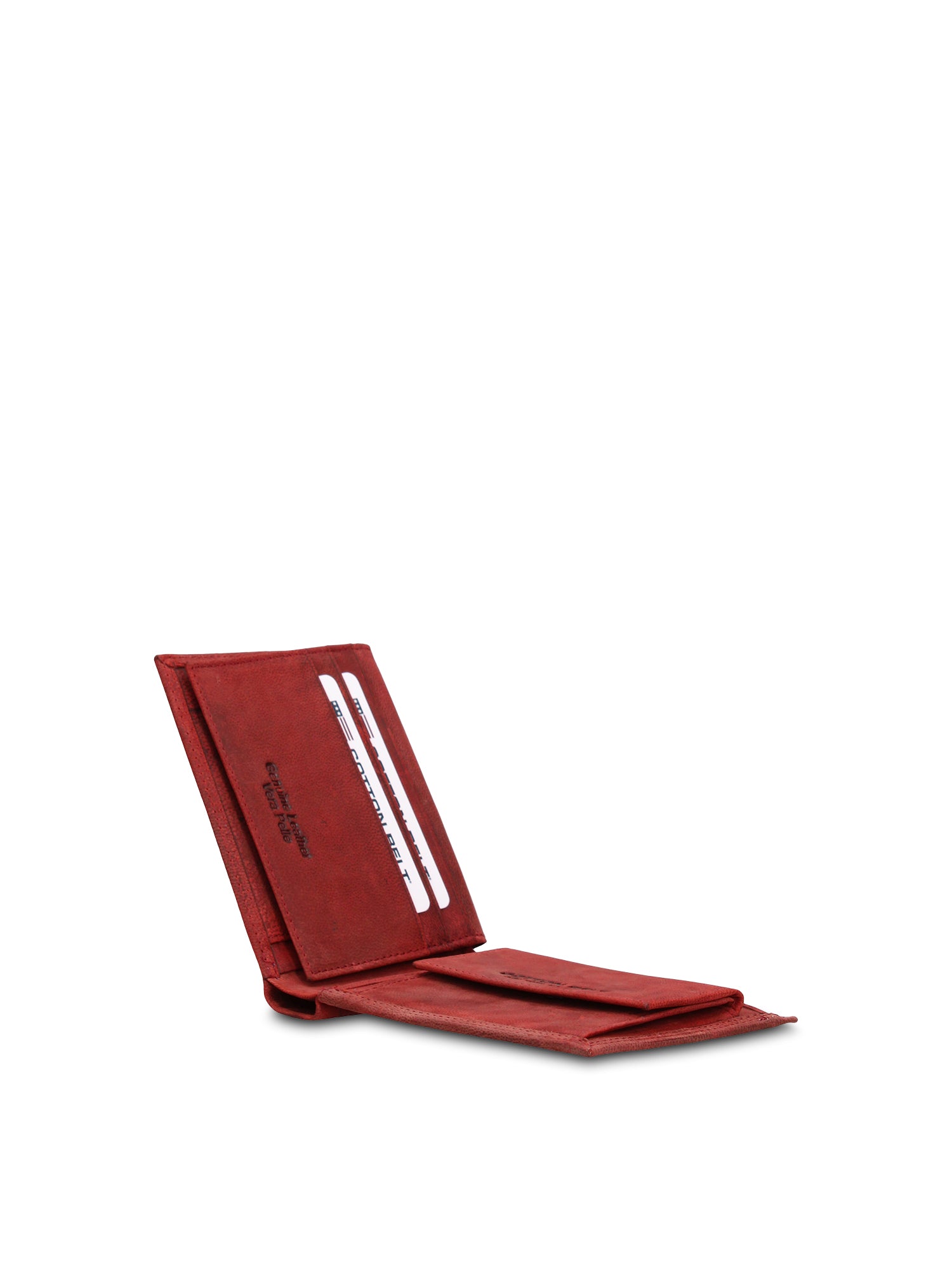 Portafoglio in Vera Pelle Bordeaux