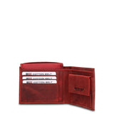Portafoglio in Vera Pelle Bordeaux