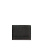 Portafoglio in Vera Pelle Nero