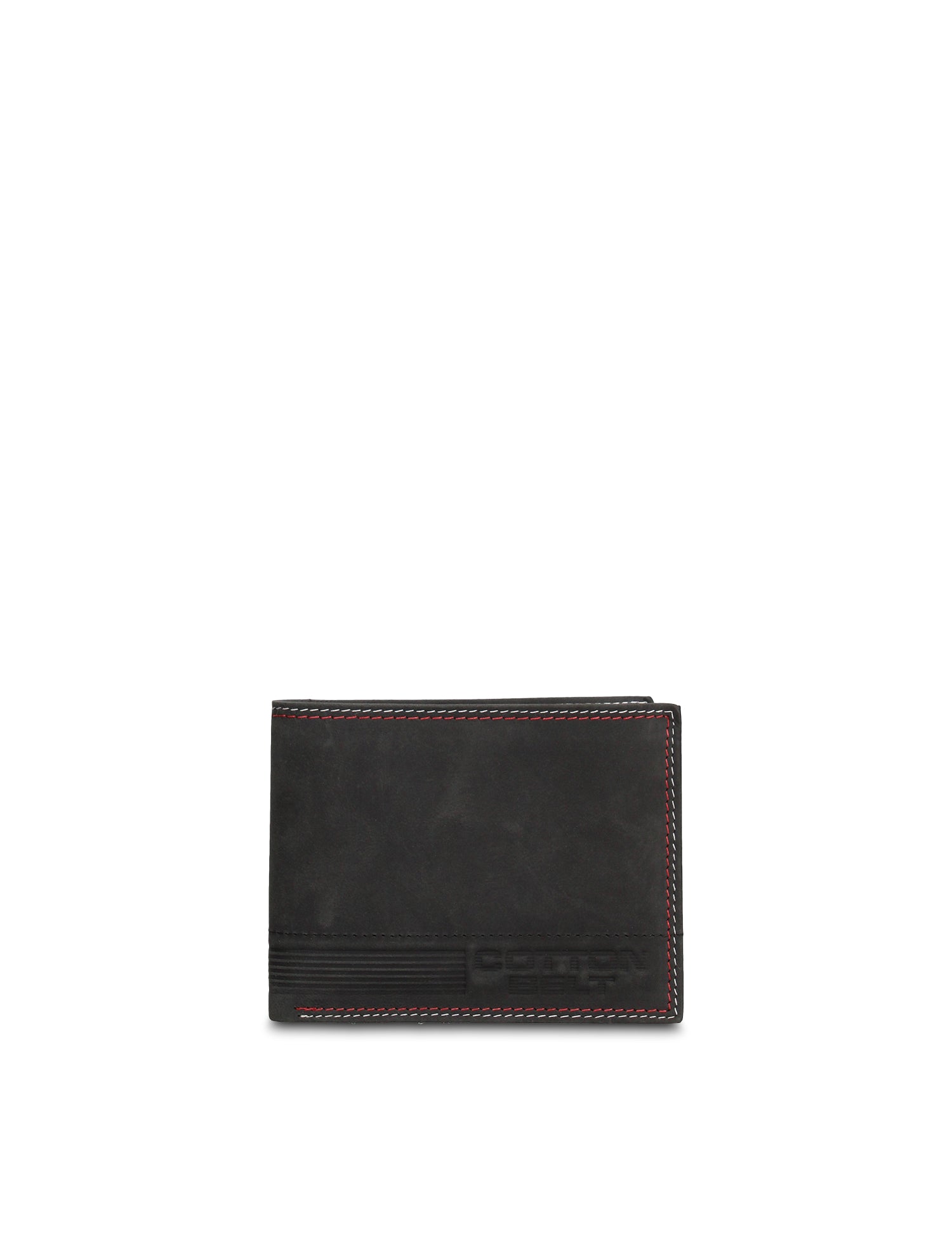 Portafoglio in Vera Pelle Nero