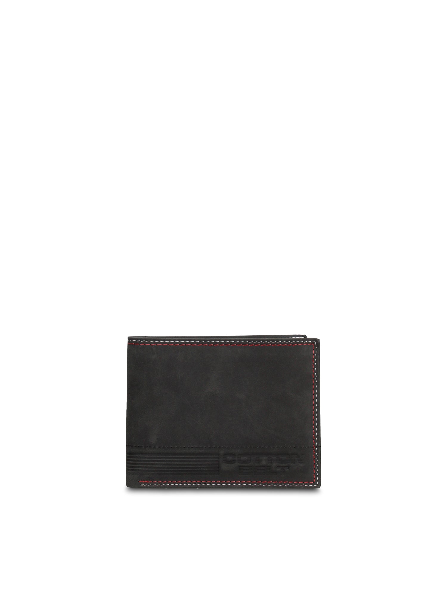 Portafoglio in Vera Pelle Nero