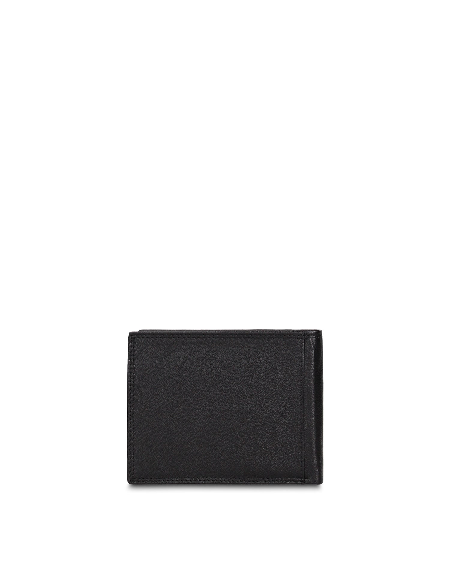 Portafoglio in Vera Pelle Nero