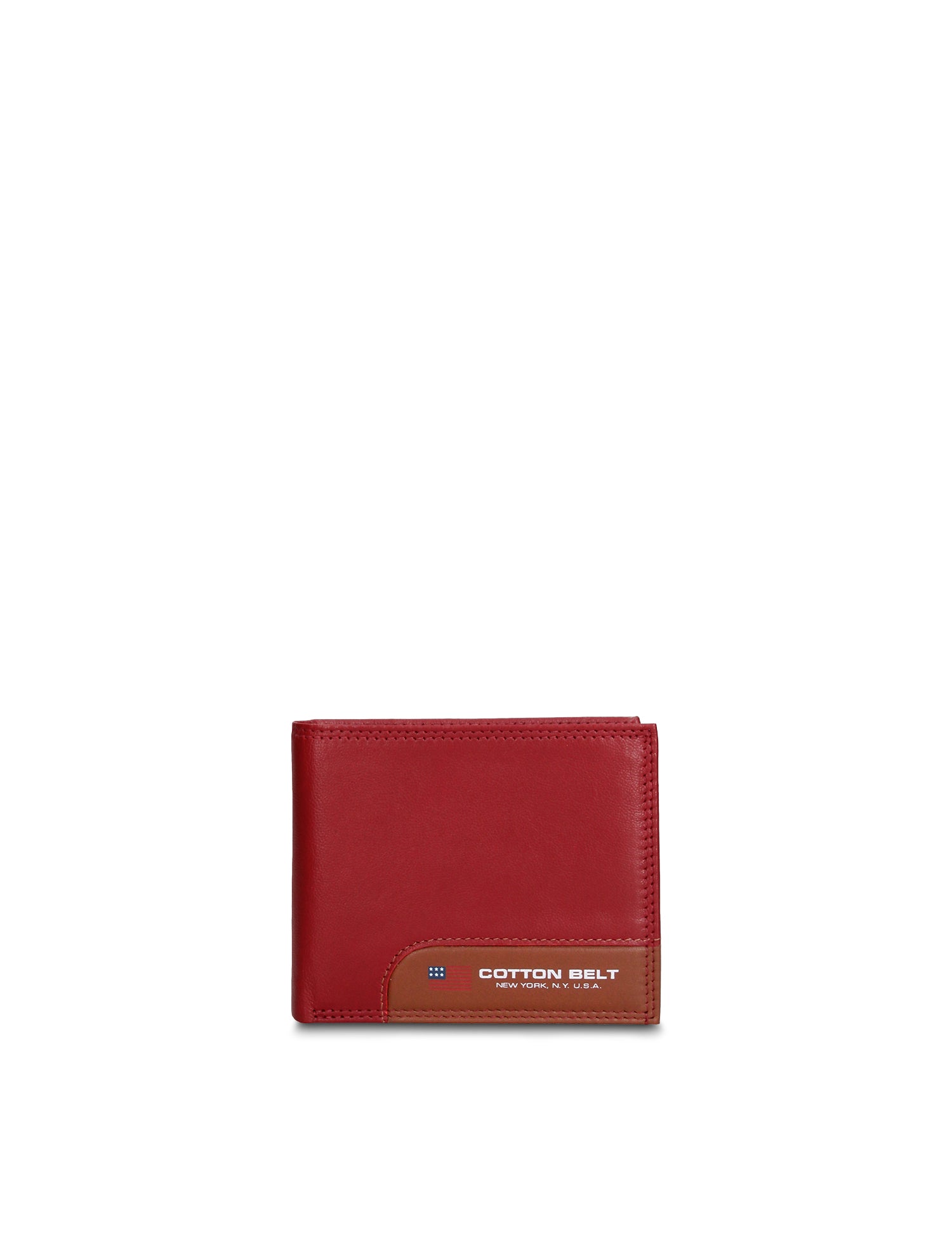 Portafoglio in Vera Pelle Bordeaux
