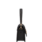 Borsa a Spalla in 100% Pu Vegan Leather Nero