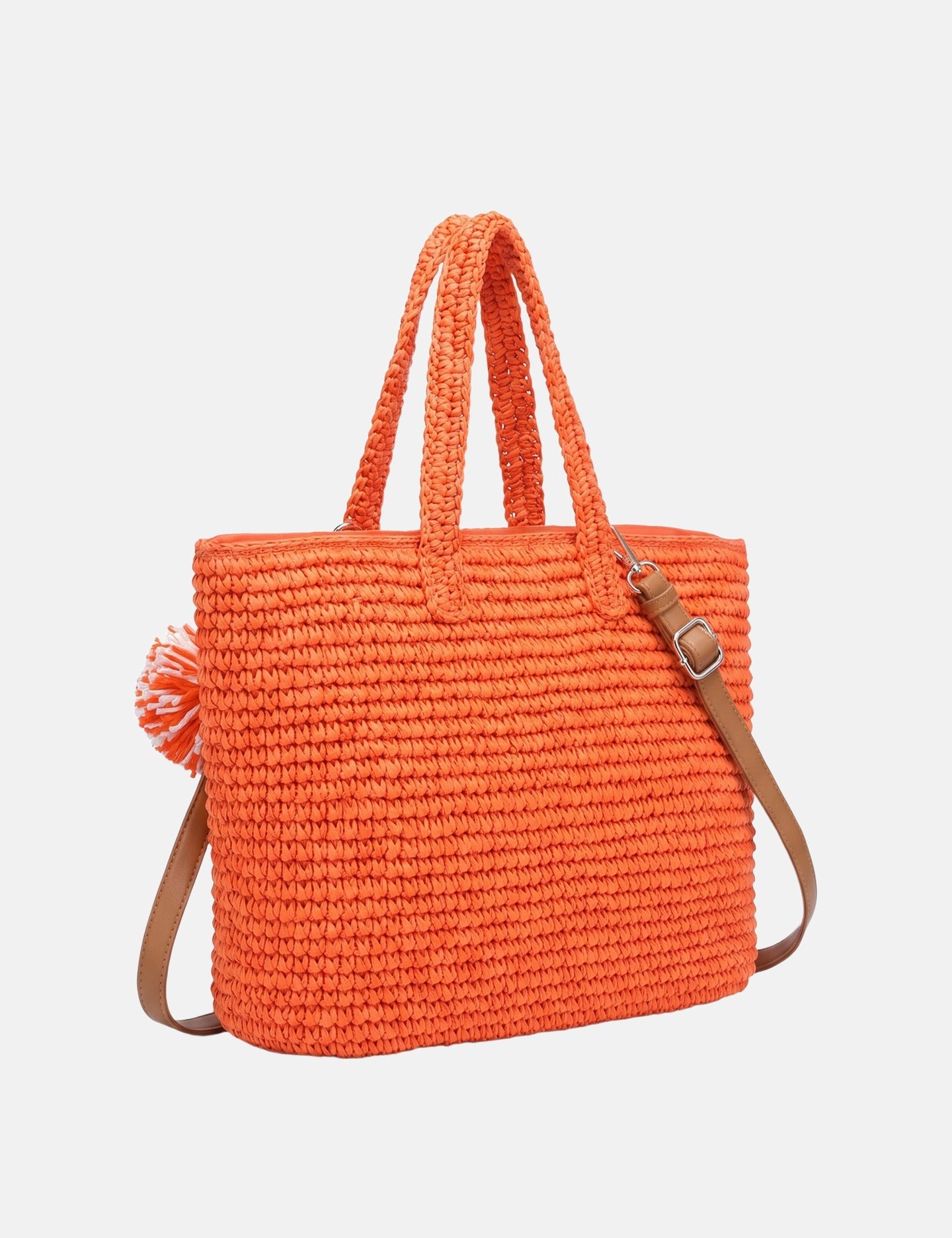 Borsa a Mano in Carta Arancione