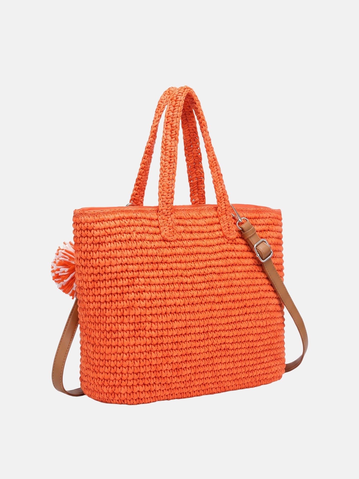 Borsa a Mano in Carta Arancione