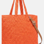 Borsa a Mano in Carta Arancione
