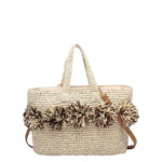Borsa a Mano in Carta Beige