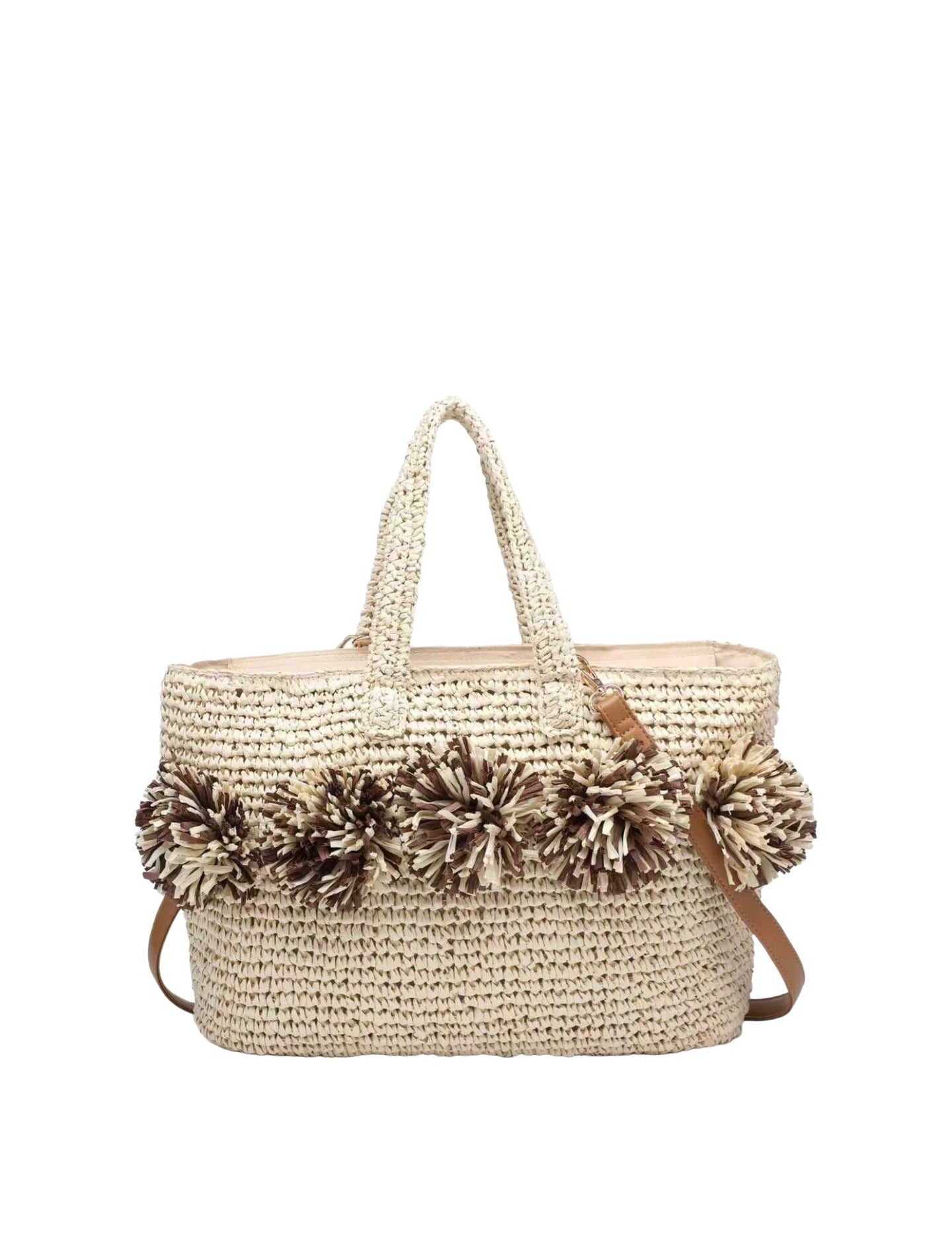 Borsa a Mano in Carta Beige