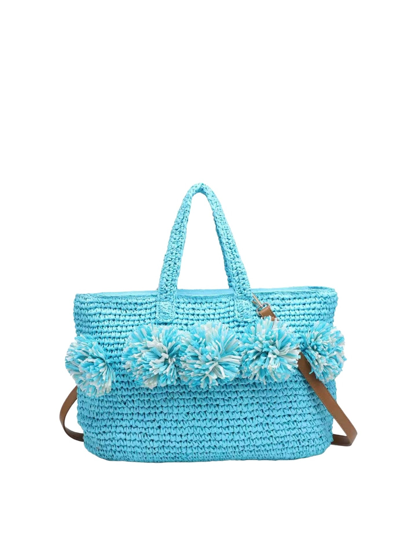 Borsa a Mano in Carta Blu