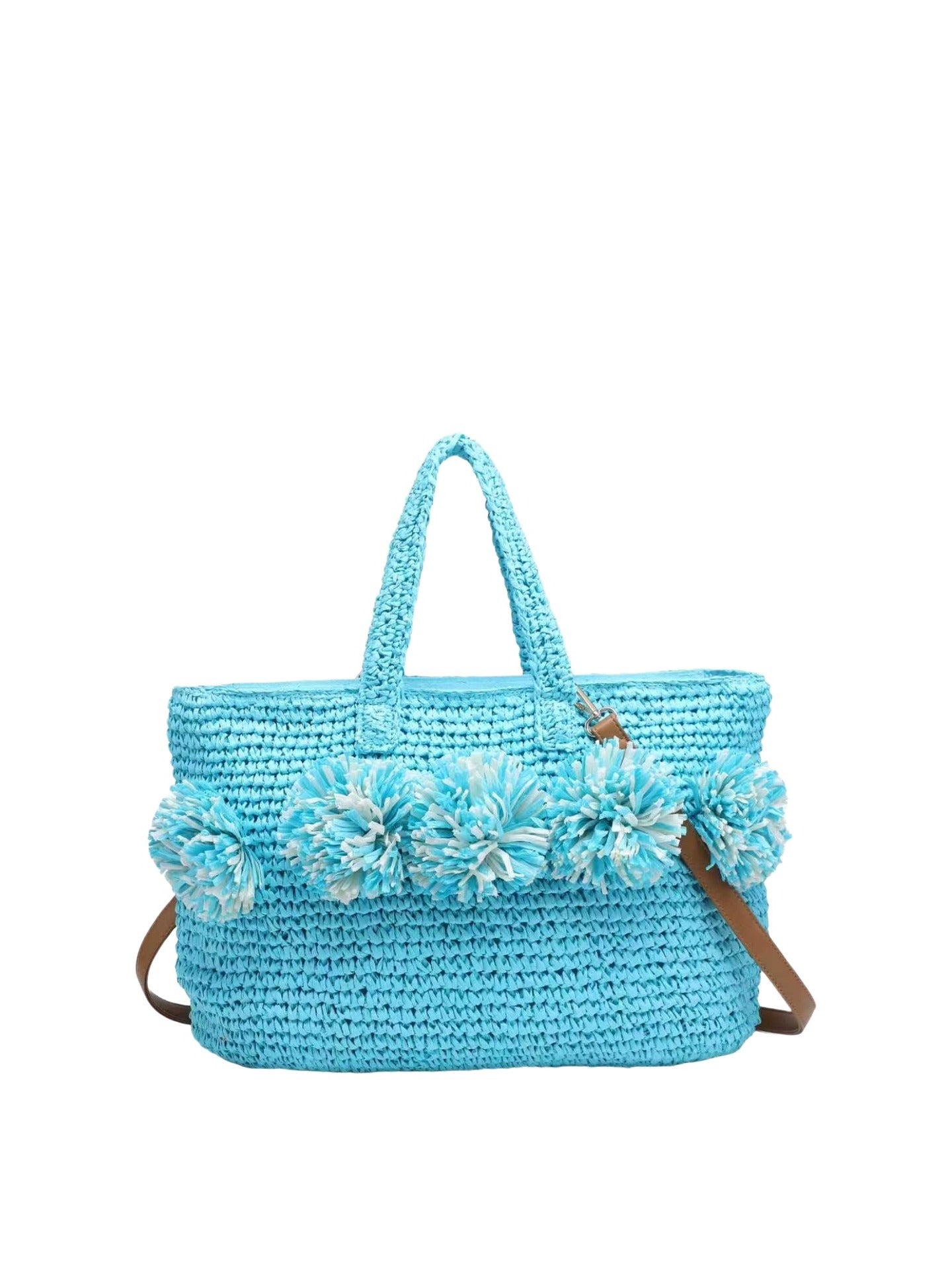Borsa a Mano in Carta Blu
