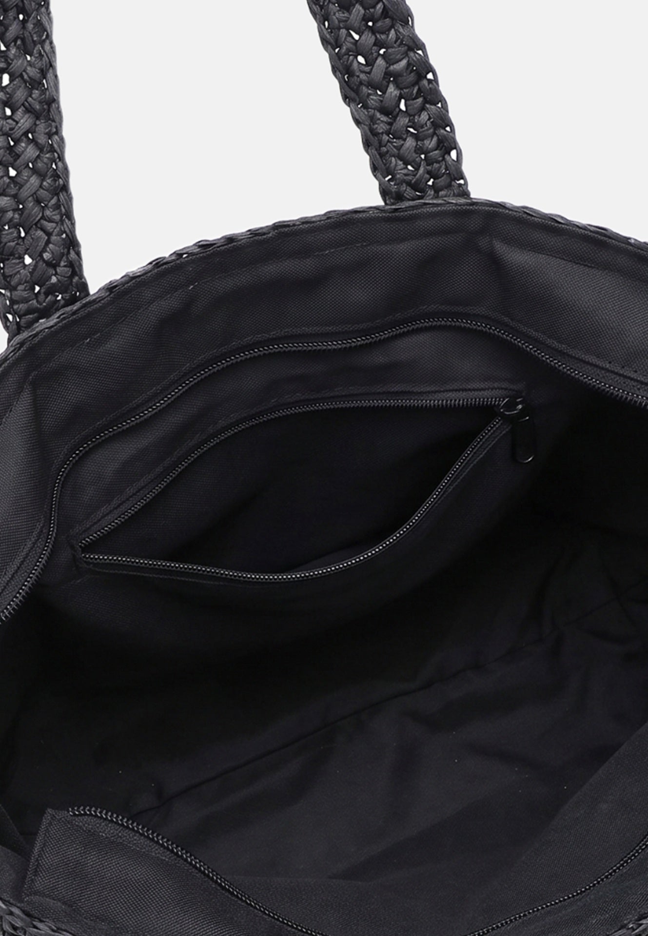 Borsa a Mano in Carta Nero