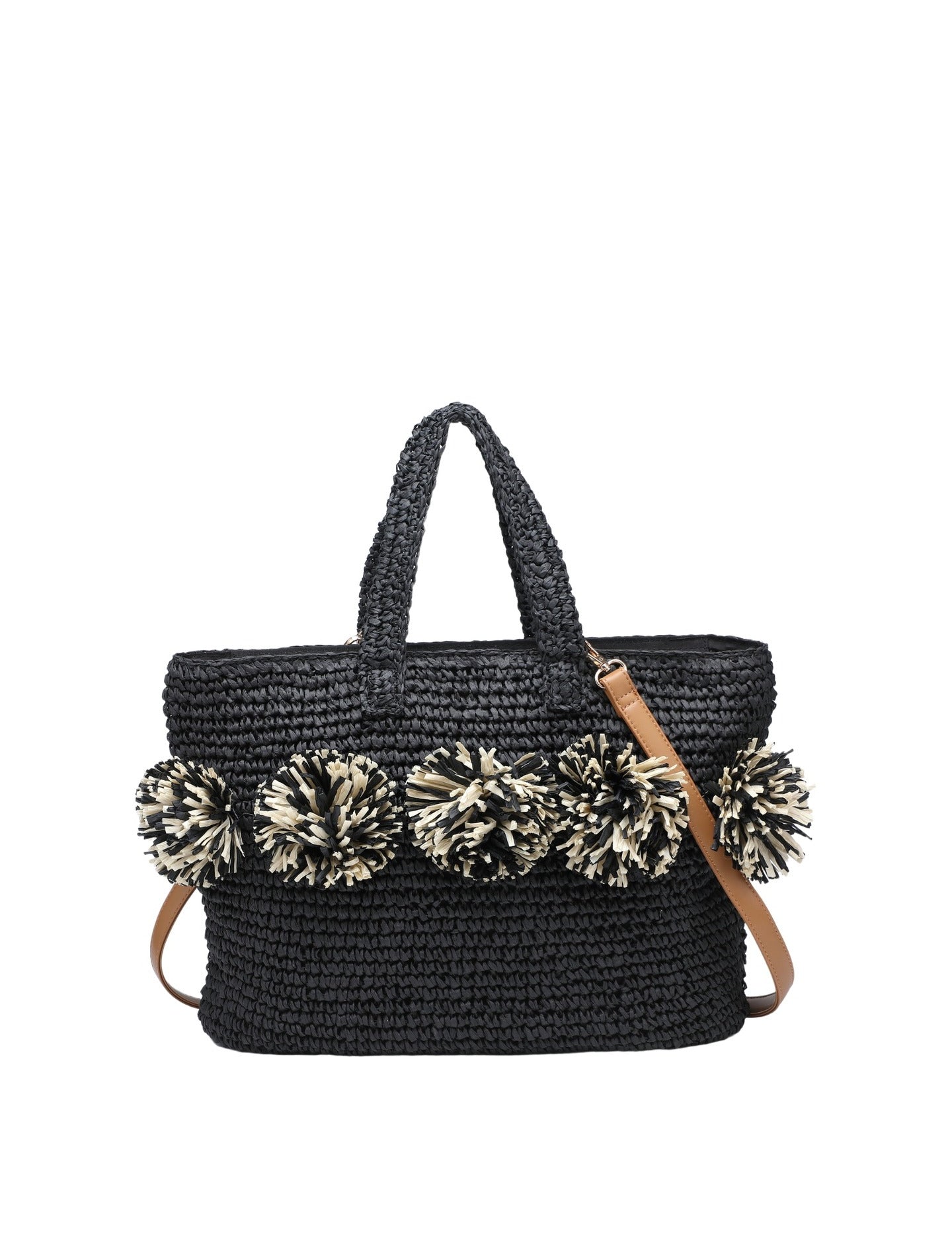 Borsa a Mano in Carta Nero