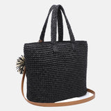 Borsa a Mano in Carta Nero