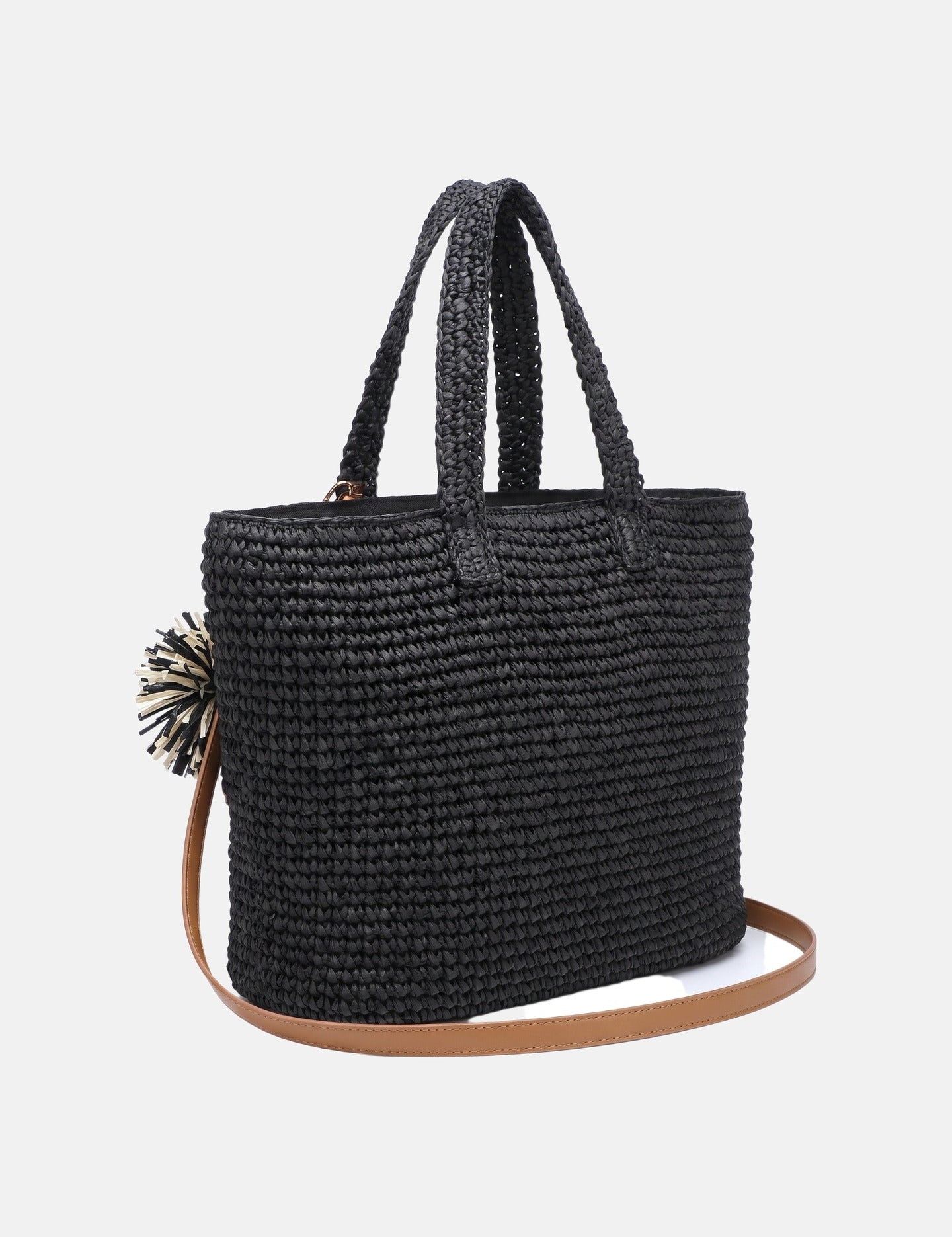 Borsa a Mano in Carta Nero