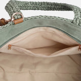 Borsa a Mano in Carta Verde