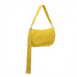 Borsa a Tracolla in Polyurethane Giallo