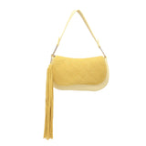 Borsa a Tracolla in Polyurethane Giallo