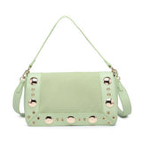Borsa a Tracolla in Pelle Vegana Verde