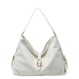 Borsa a Mano in Pelle Vegana Bianco