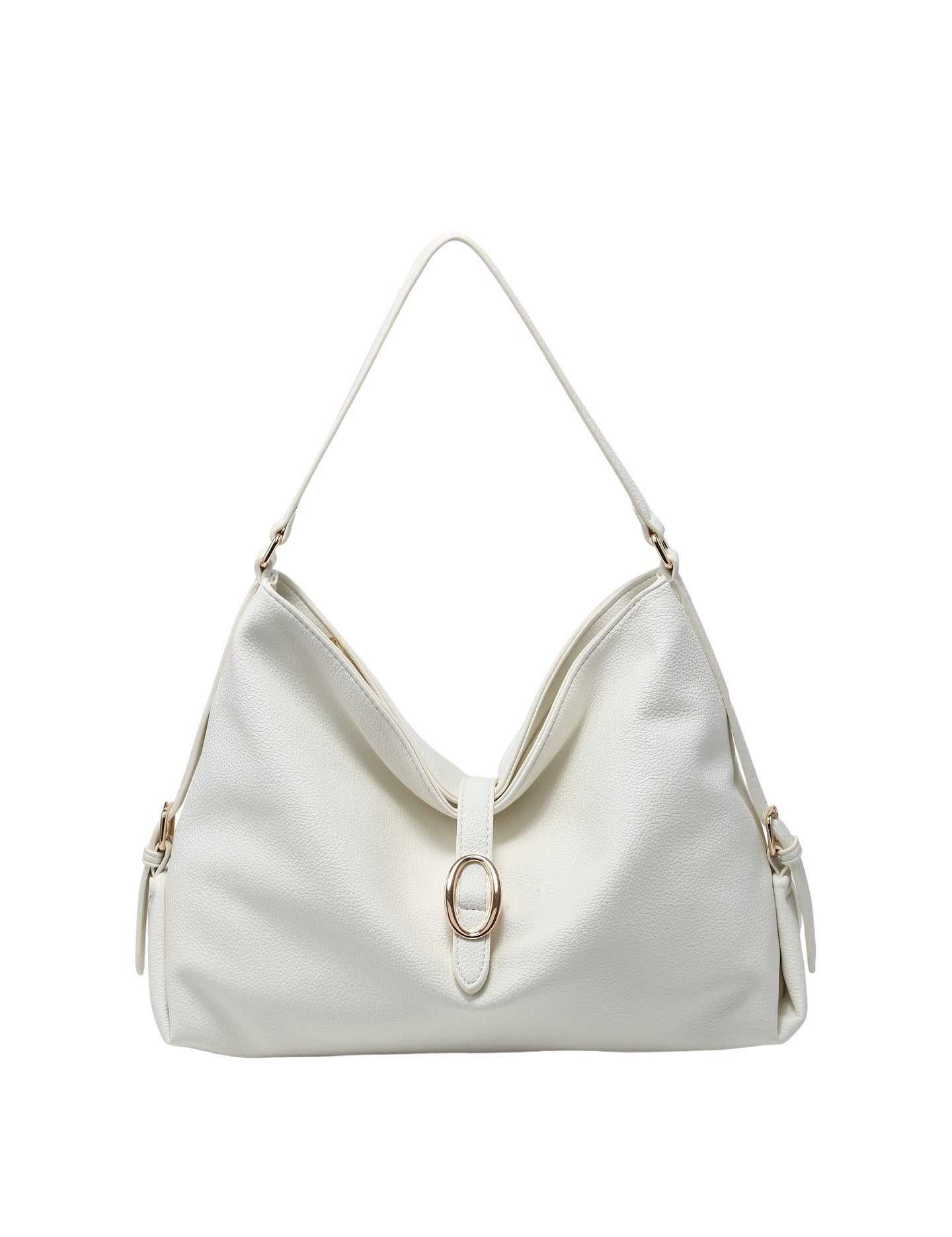 Borsa a Mano in Pelle Vegana Bianco