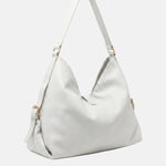 Borsa a Mano in Pelle Vegana Bianco