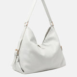 Borsa a Mano in Pelle Vegana Bianco