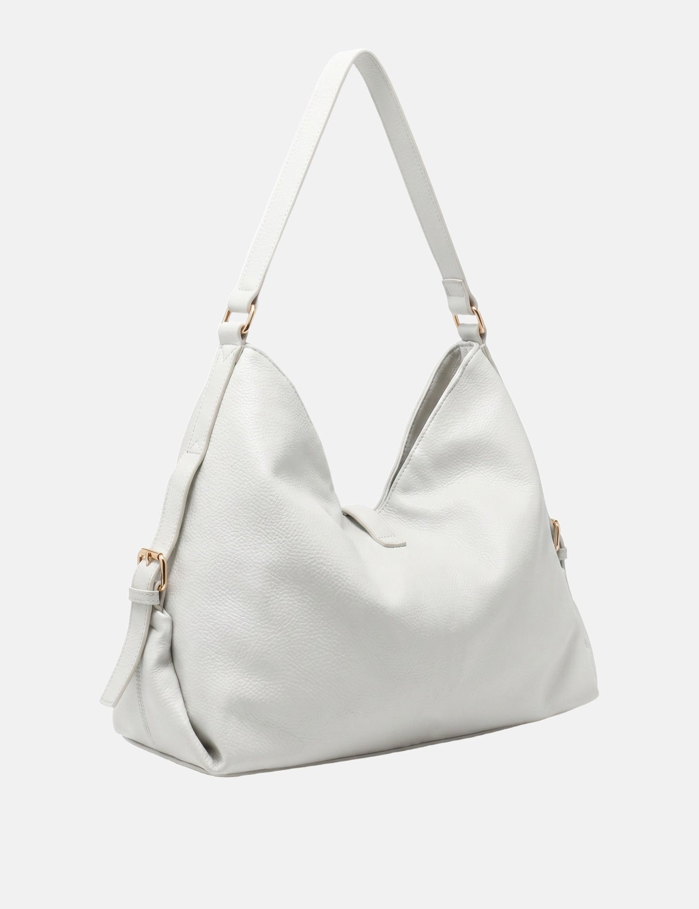 Borsa a Mano in Pelle Vegana Bianco
