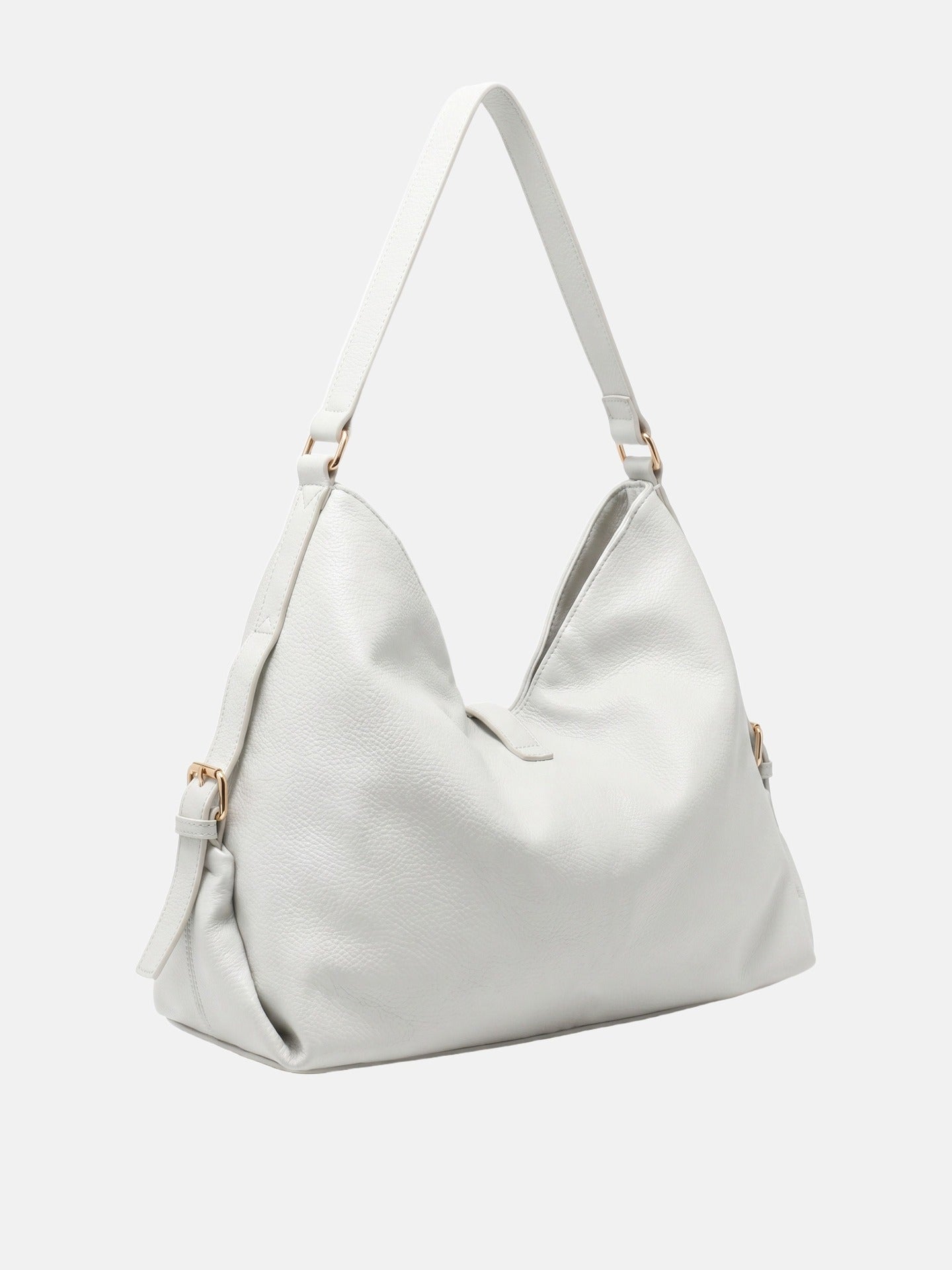 Borsa a Mano in Pelle Vegana Bianco