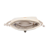 Borsa a Spalla in Pelle Vegana Beige