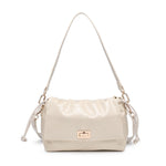 Borsa a Spalla in Pelle Vegana Beige