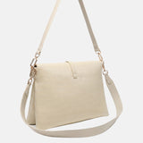 Borsa a Mano in Pelle Vegana Beige