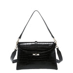 Borsa a Mano in Pelle Vegana Nero