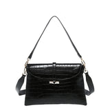 Borsa a Mano in Pelle Vegana Nero