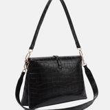 Borsa a Mano in Pelle Vegana Nero