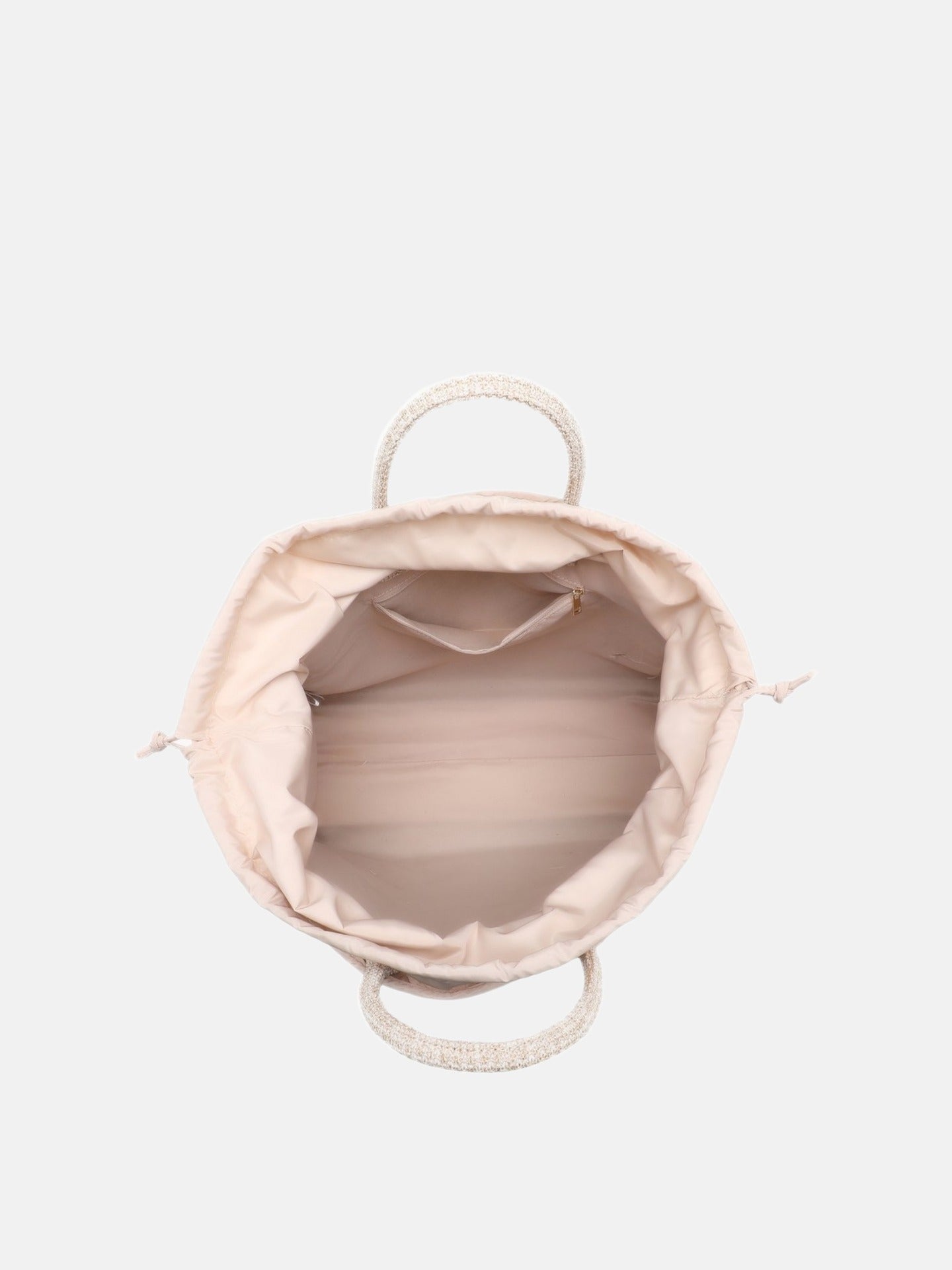 Borsa a Mano in Polyethylene Beige