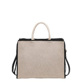 Borsa a Mano in Polyethylene Nero
