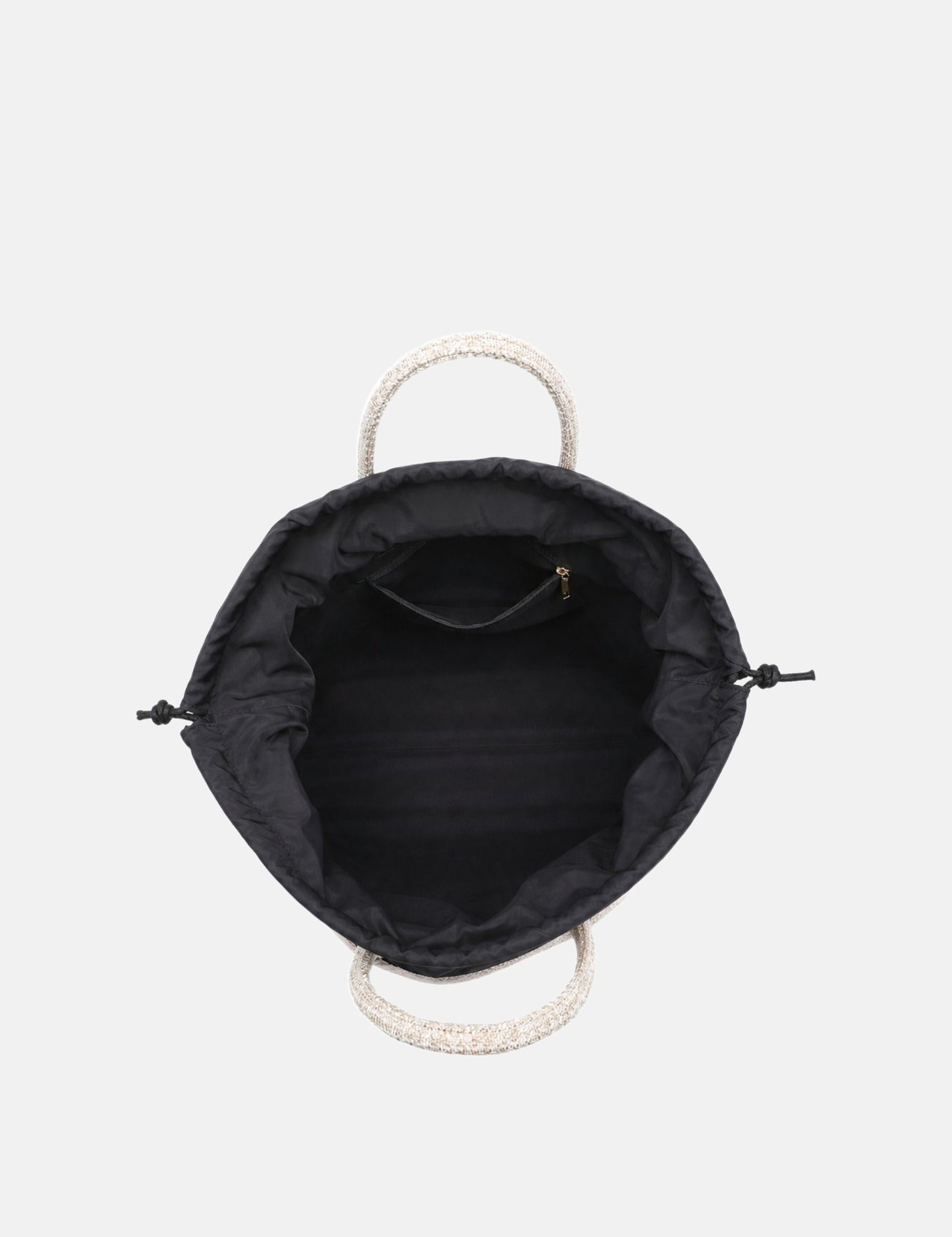 Borsa a Mano in Polyethylene Nero