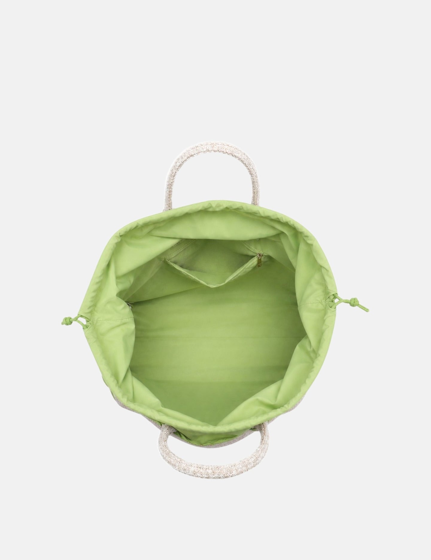 Borsa a Mano in Polyethylene Verde