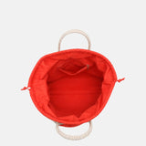 Borsa a Mano in Polyethylene Arancione