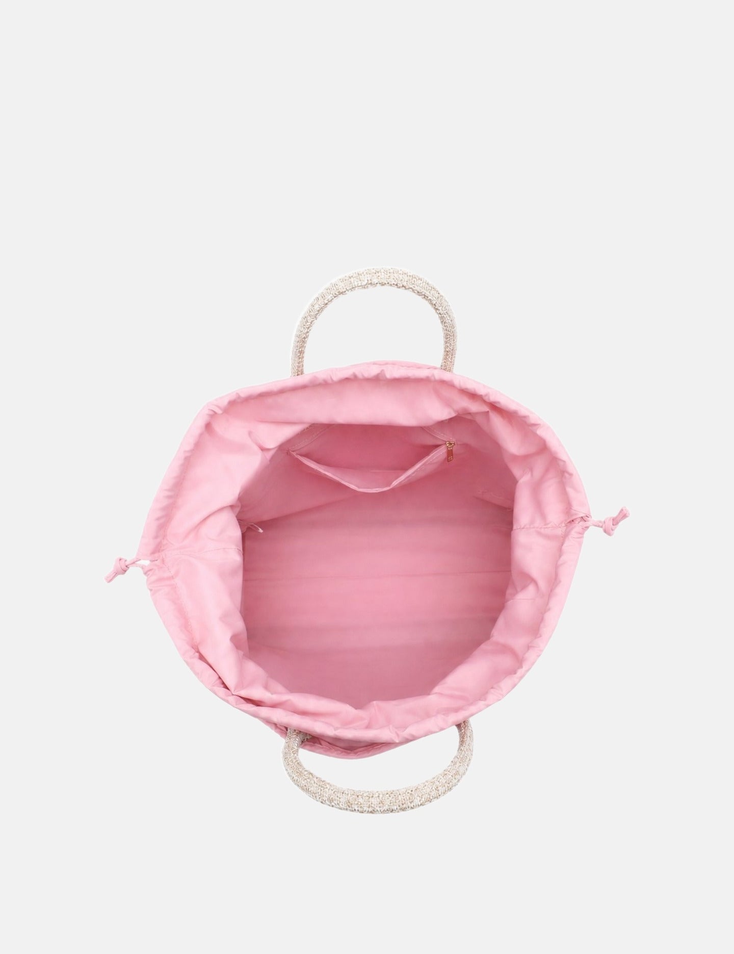 Borsa a Mano in Polyethylene Rosa