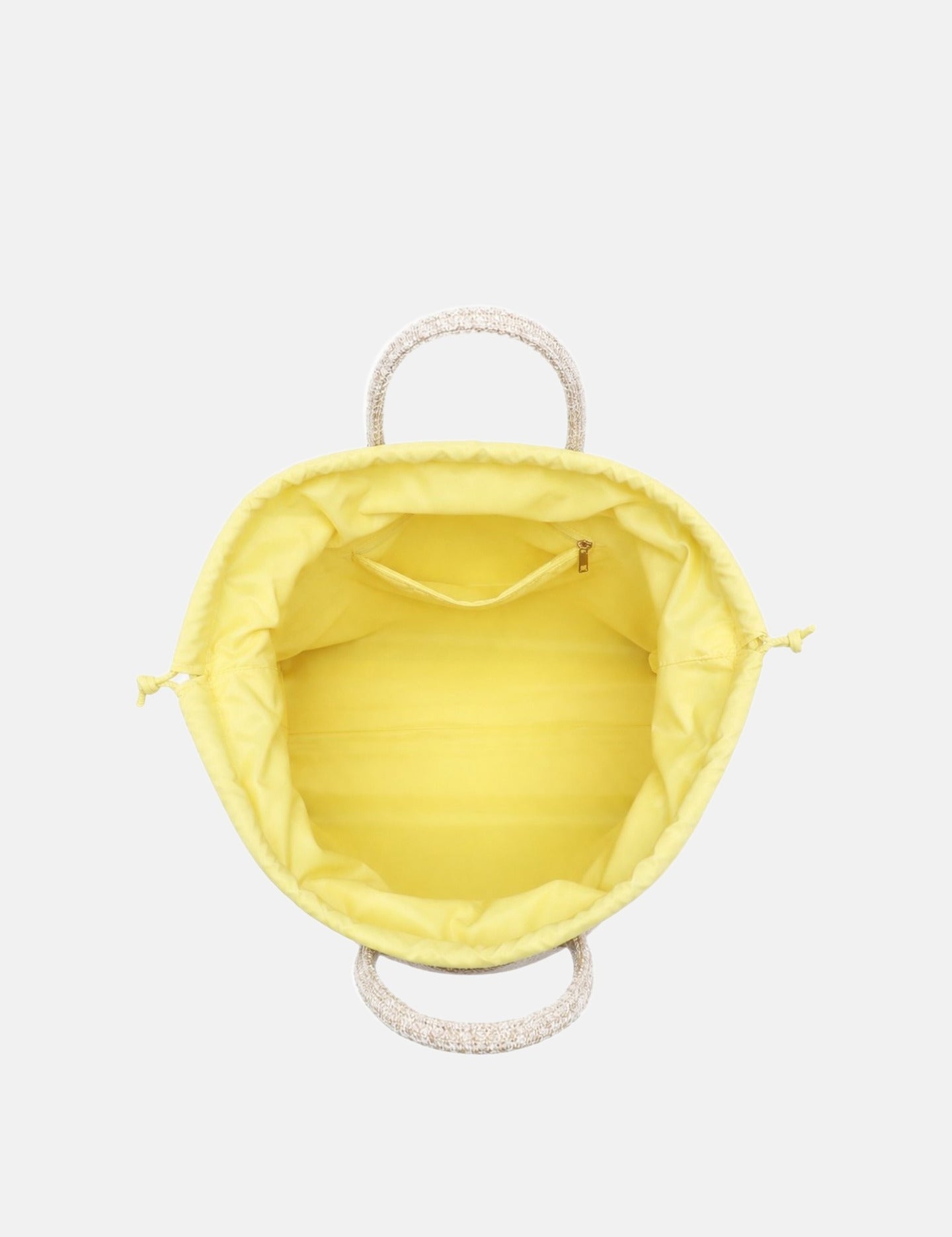 Borsa a Mano in Polyethylene Giallo