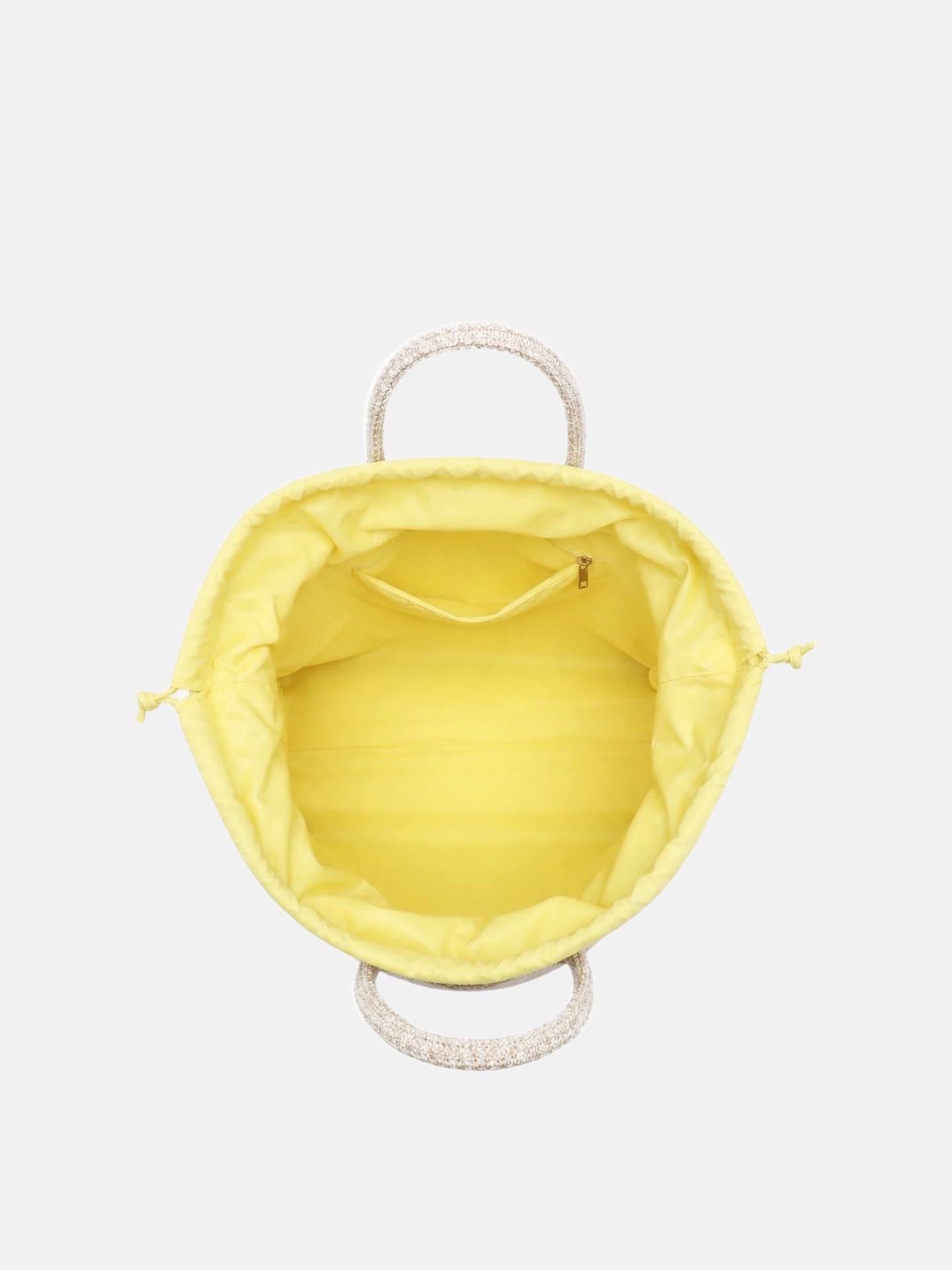 Borsa a Mano in Polyethylene Giallo