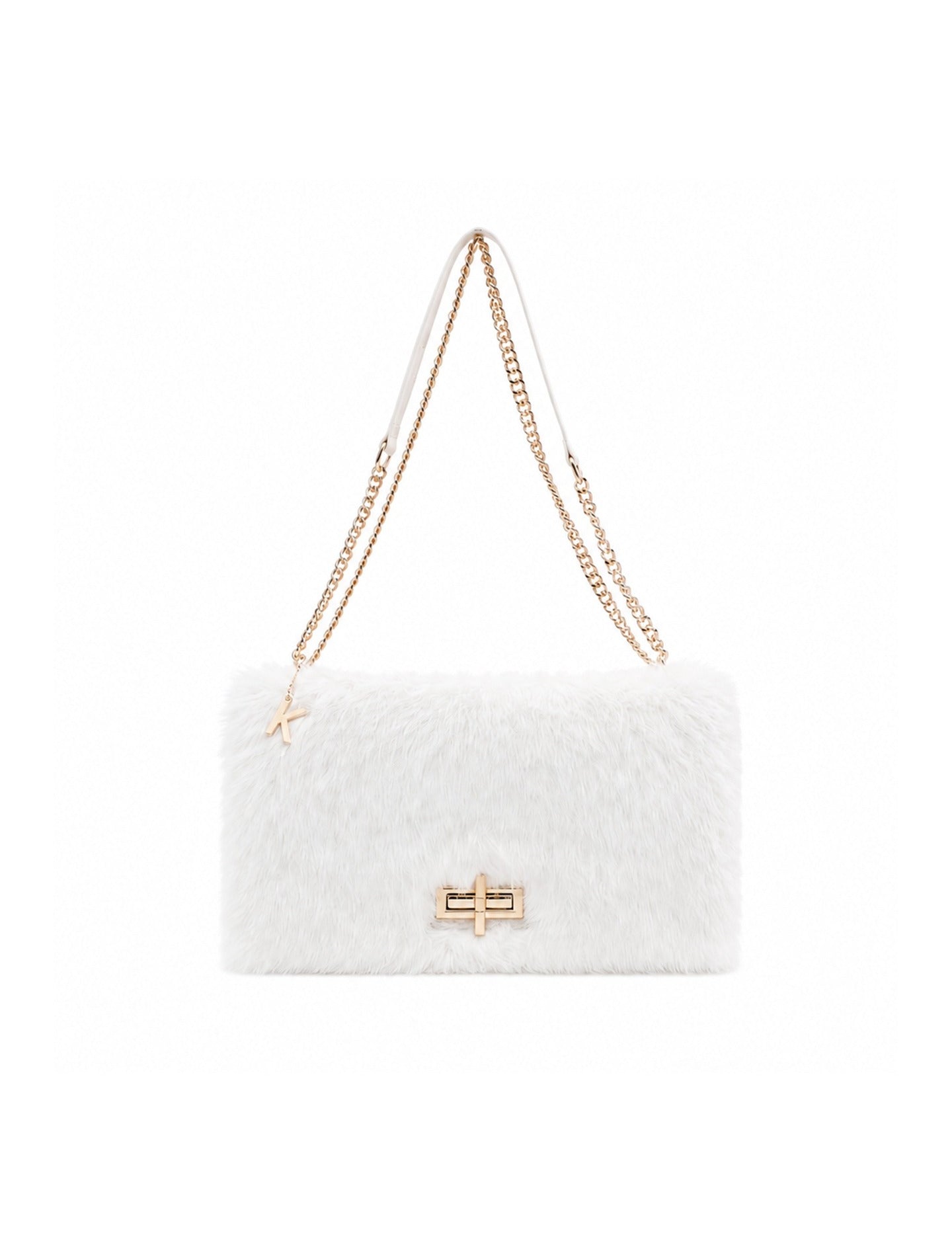 Borsa a Mano in Poliestere 100% Beige