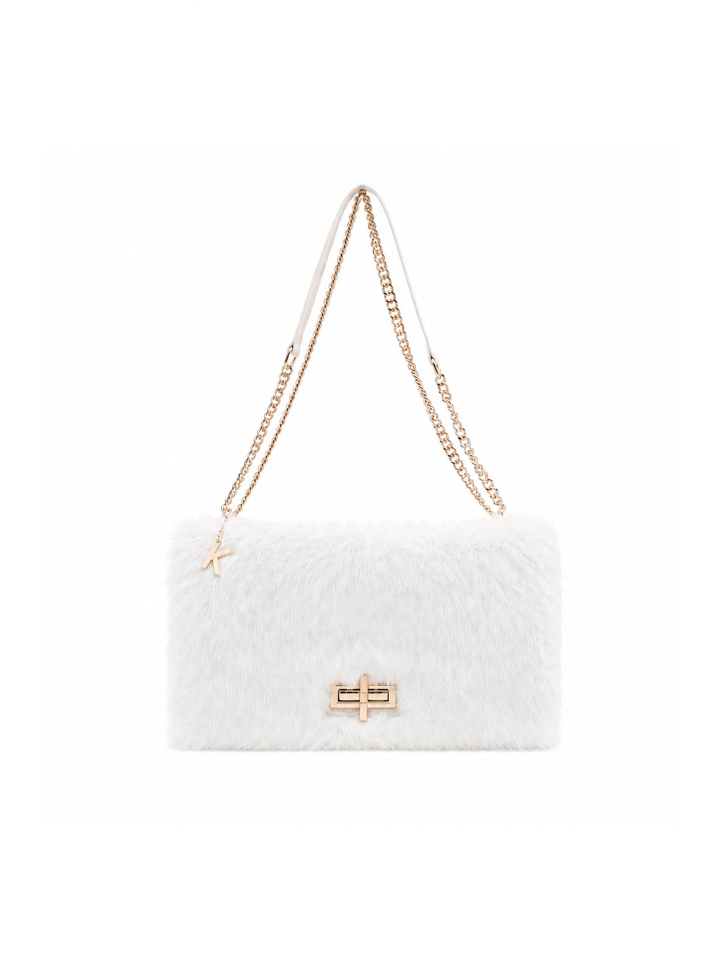 Borsa a Mano in Poliestere 100% Beige