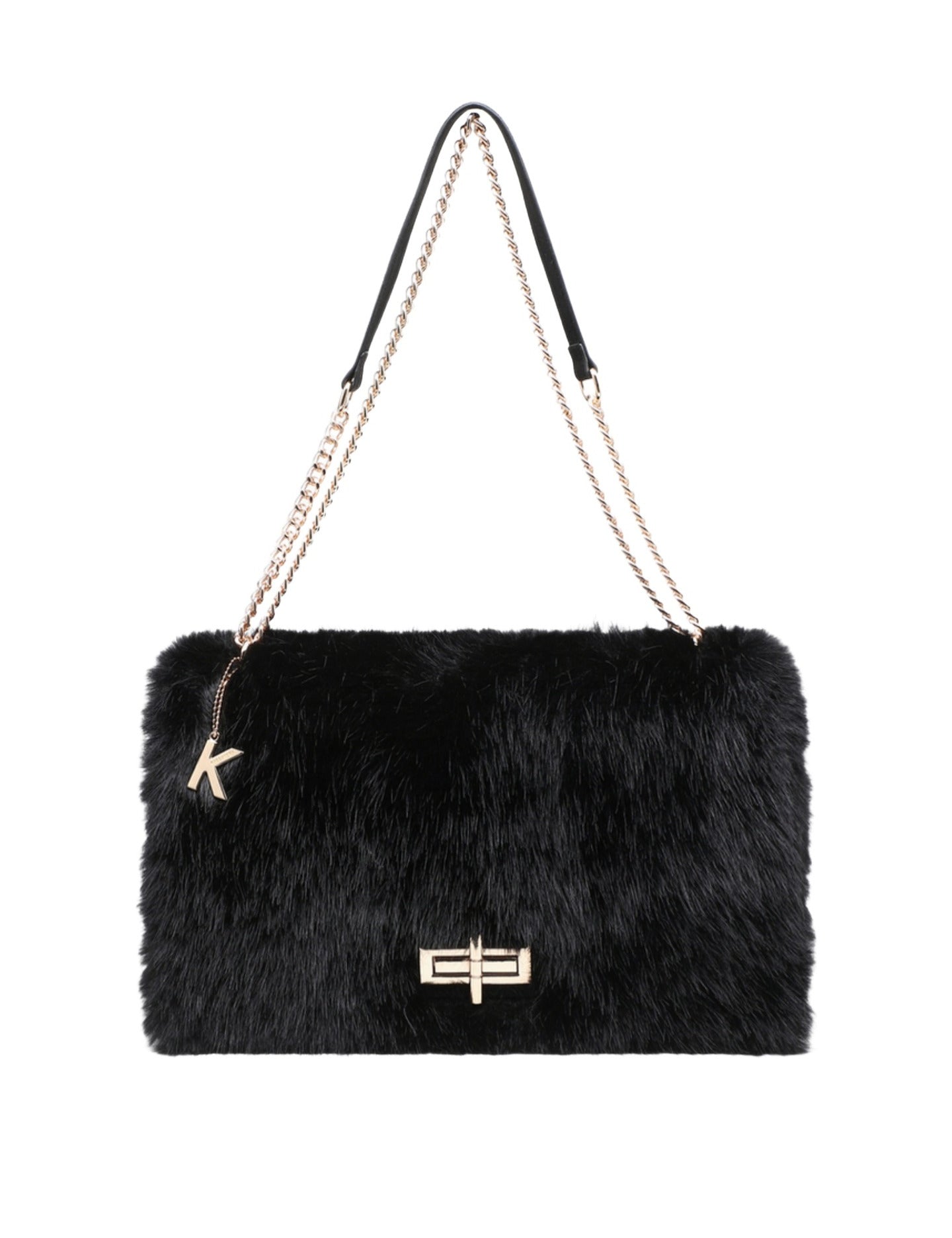 Borsa a Mano in Poliestere 100% Nero