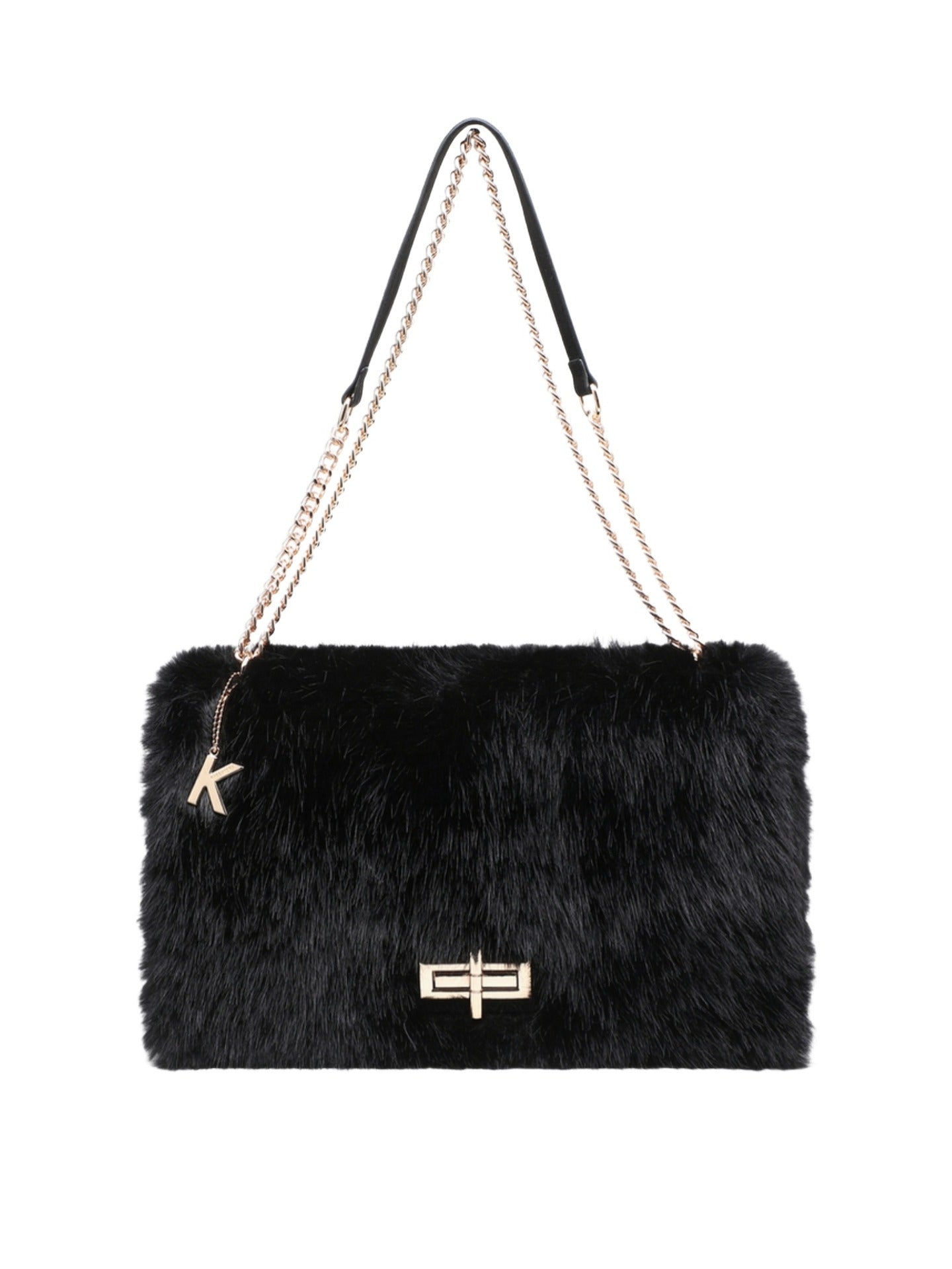 Borsa a Mano in Poliestere 100% Nero