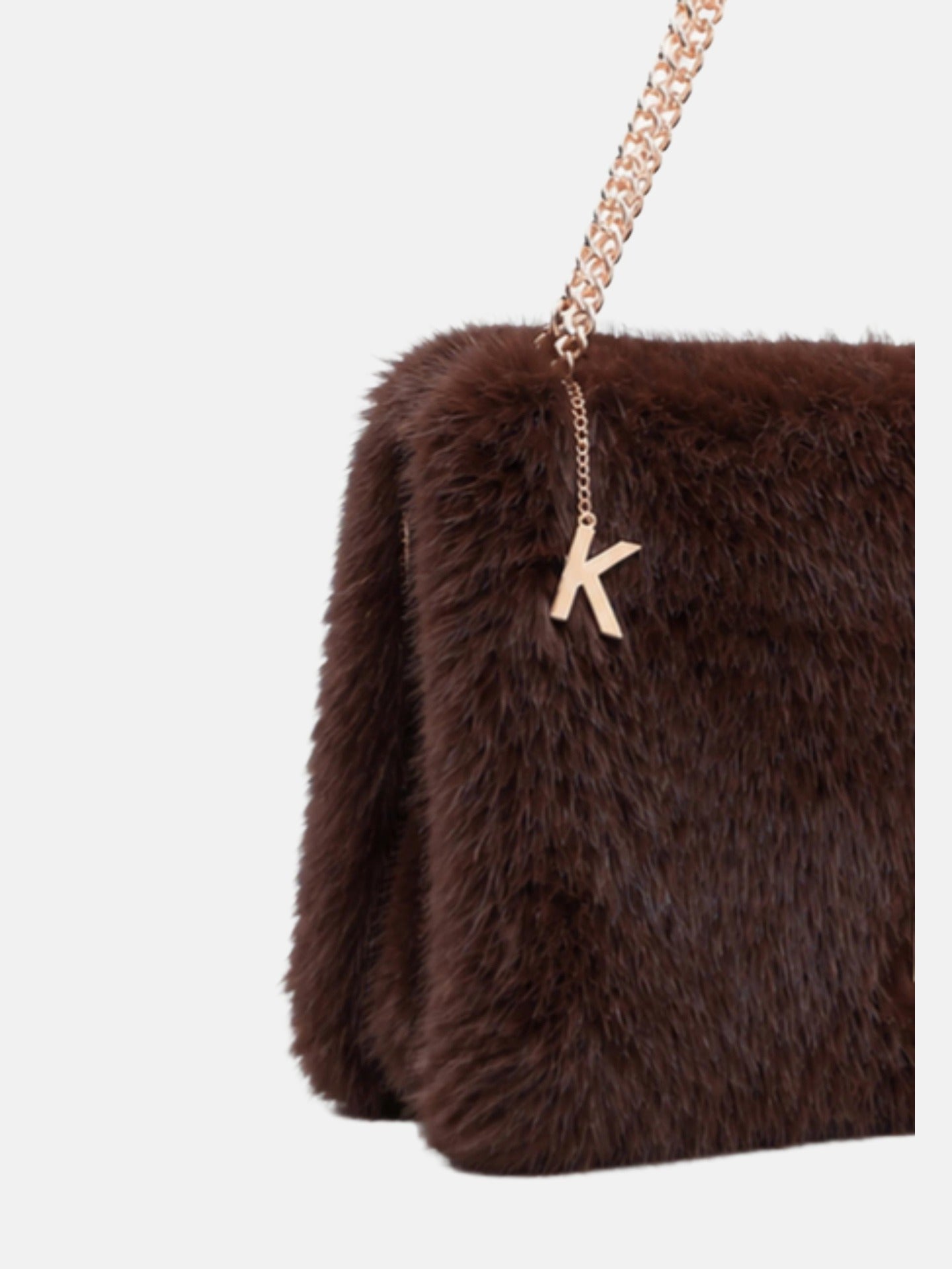 Borsa a Mano in Poliestere 100% Marrone